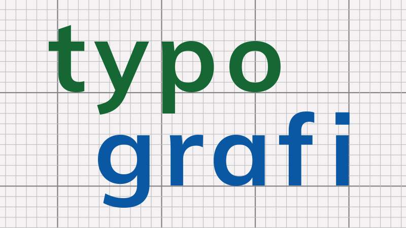 Kartverkets typografi - teaser