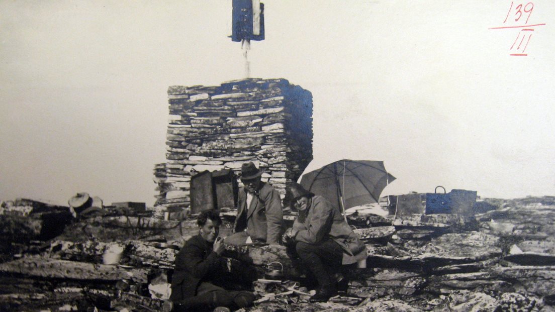 Landmålarar på Rondslottet