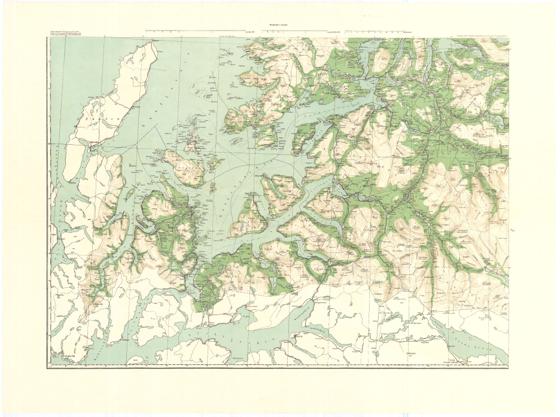 Kart over Tromsø Amt 10 I