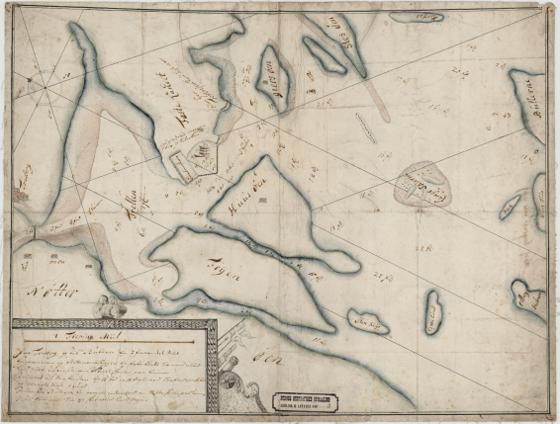 Jarlsberg og Larviks amt nr 3: Kart over Tønsbergs Havn