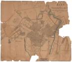 Kristiania amt nr 55: Kart over Christiania Byes ældre Deel