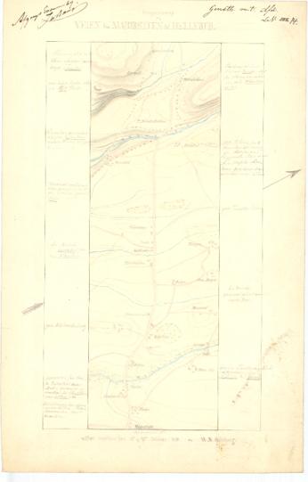 Kristiania amt nr 94-7: Rekognoseringer utført av høyskoleelever; Veien fra Majorstuen til Hellerud
