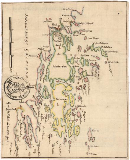 Museumskart 37: Kaart over Grevskaberne Jarlsberg og Laurvigen