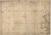 Museumskart 151: Nieuwe Wassende kaart van een Gedeelte der Noorder Atlantische Oceaan