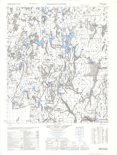 1932-1 Småhaugvatnet