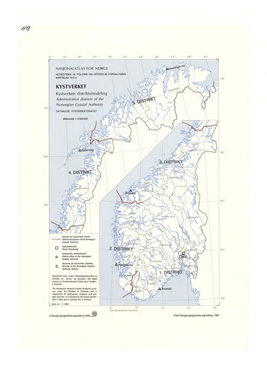 Nasjonalatlas for Norge 49: Kystverket