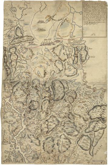Norge 53: Kart over det Nordenfjeldske