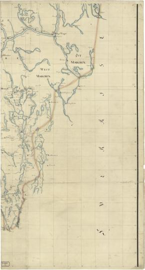 Norge 99-9-b: Carte over Norge fra Nærøen til Lindesnæs