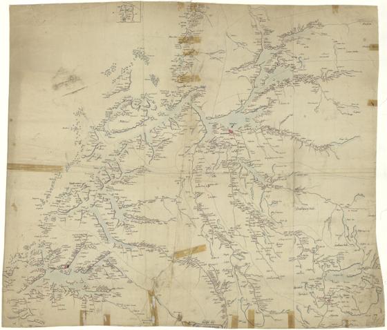 Norge 112: Kart over Trondhjems Stift