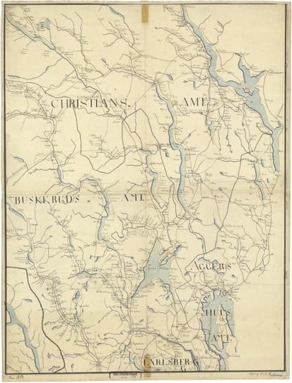 Norge 139: Veikort gjennem en Del af Christians, Buskeruds og Akershus Amter