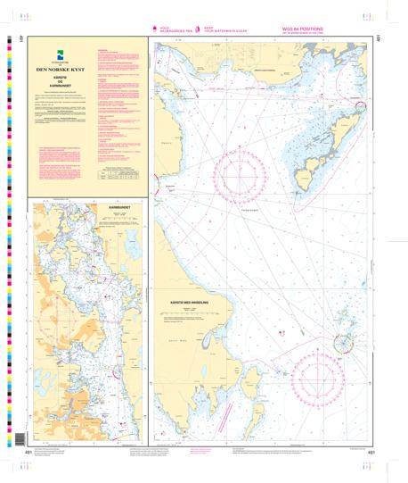 Kartblad 491: Kårstø og Karmsundet