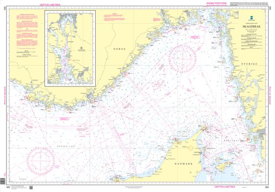 Kartblad 305: Skagerrak