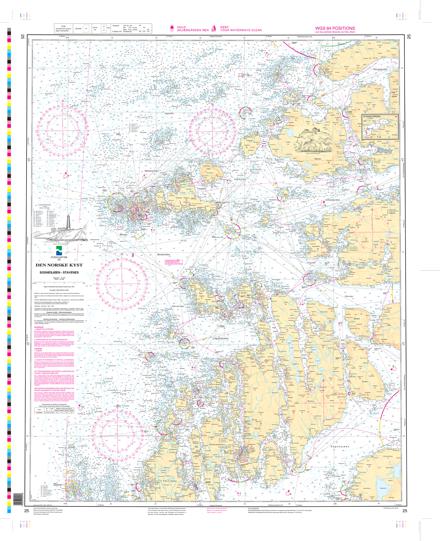Kartblad 25: Sognesjøen - Stavenes