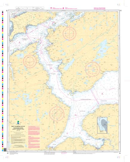 Kartblad 39: Trondheimsfjorden, Agdenes - Thamshamn - Buvika