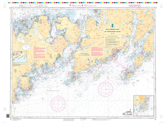 Kartblad 73: Ure - Gimsøystraumen - Svolvær