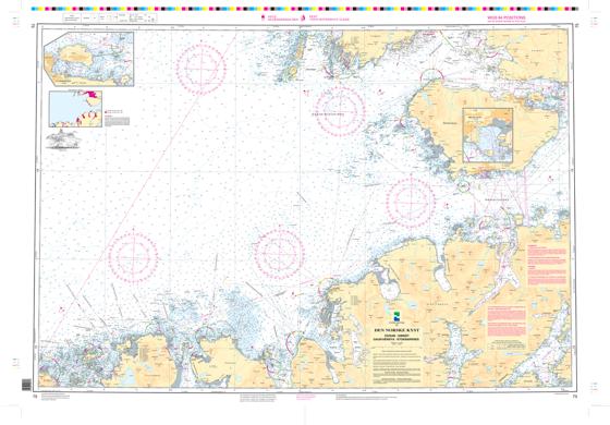 Kartblad 75: Eggum - Gimsøy - Gaukværøya - Stokmarknes