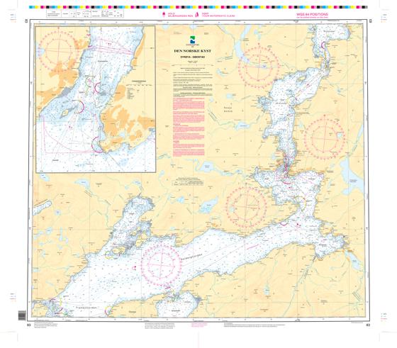 Kartblad 83: Dyrøya - Gibostad