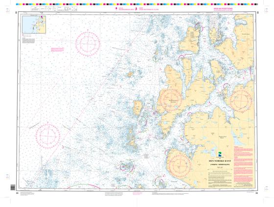 Kartblad 88: Lyngøya - Nordkvaløya