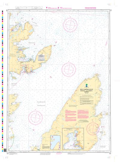 Kartblad 104: Nordkapp - Lille-Tamsøya - Sværholt