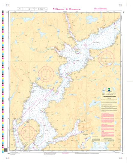 Kartblad 117: Ytre Hardangerfjorden