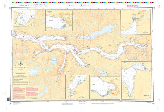 Kartblad 123: Nordfjord