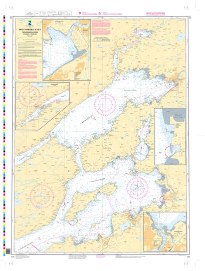 Kartblad 131: Trondheimsfjorden, Levanger - Steinkjer