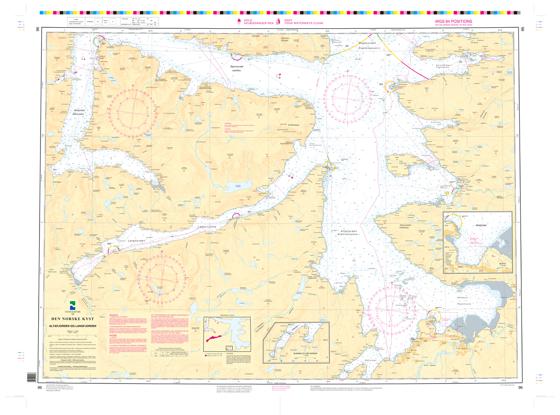 Kartblad 96: Altafjorden og Langfjorden