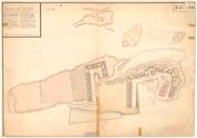 Smålenenes amt nr 48: Plan von dem ausser vor der Festung Friderichstadt liegenden detachierten Fort Kongsteen