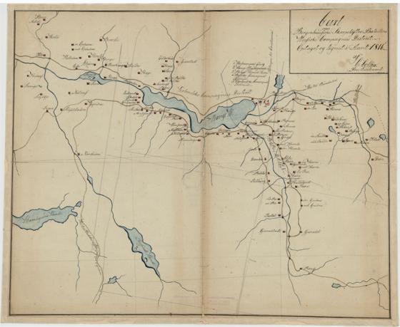 Kartblad 134-4: Cart over Wossiske Compagnie District; blad 4