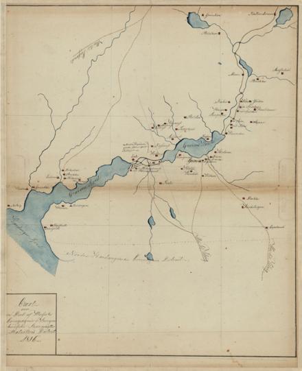 Kartblad 134-5: Cart over Wossiske Compagnie District; blad 5