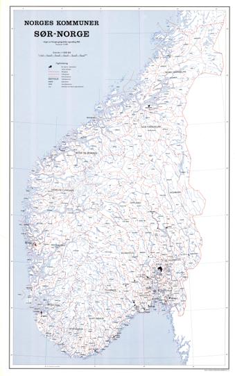 Norges kommuner Sør-Norge