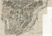 Jegerkorps nr 5-6: Kart over Onsø, Gleminge, Thunø, Raade, Rygge, en del av Vaaler, Svindal, Skibtvedt, Moss og Vassbygden, Jeløen og Soner
