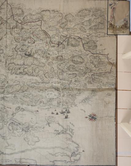 Norge 41: Kart over en Del af Kristiania og Hamar Stifter, sørlig del