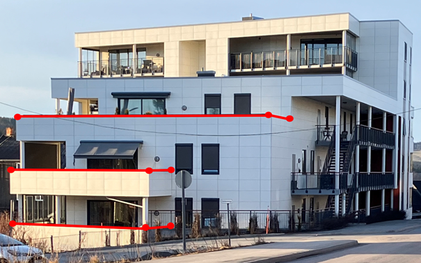 Bilde av inntrukket veranda.