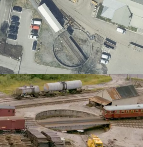 Bilde av nedsenkt svingskive.
