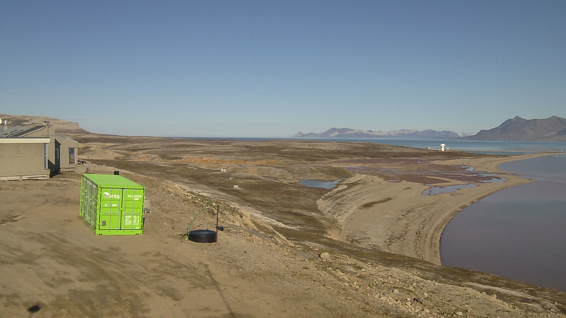 Web Camera is located in Svalbard.